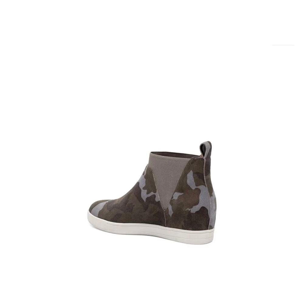New linea Paolo Ari camo wedge sneakers sz 6 - Picture 2 of 6